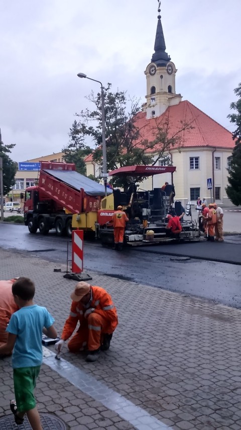 Remont ul. Mickiewicza w Bielsku Podlaskim