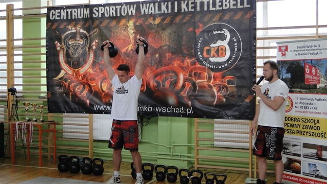 zdjęcie: Finał Turnieju Szkół Ponadgimnazjalnych Kettlebell Hardstyle o Puchar Starosty Bielskiego